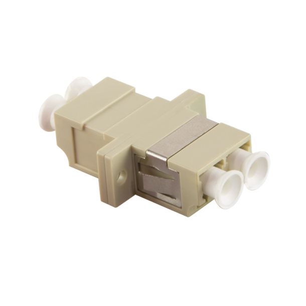 Fiber optic LC/LC Duplex adapter, Multimode