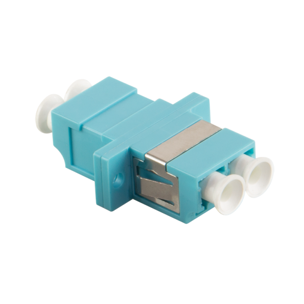 Fiber optic LC/LC Duplex adapter, Multimode