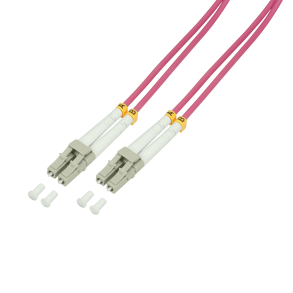 Fiber patch cord OM4, 50/1250µ, LC-LC, 150m