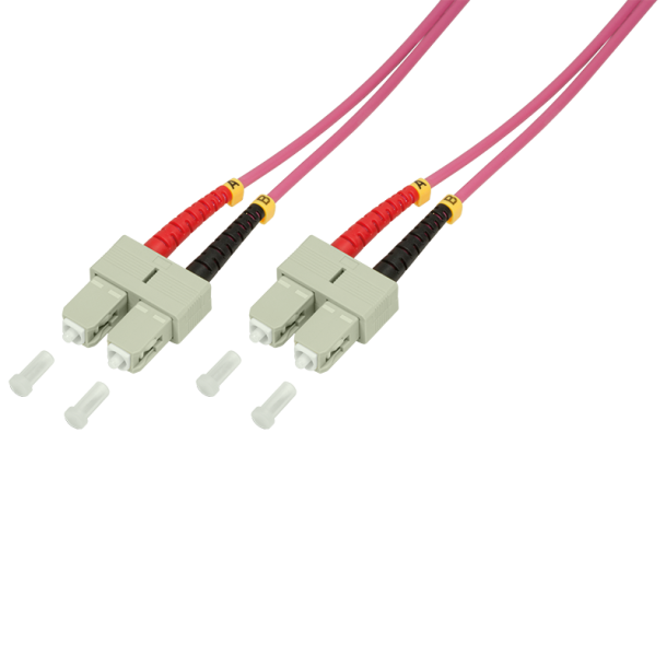 Fiber patch cord OM4 50/125µ SC-SC, 3m