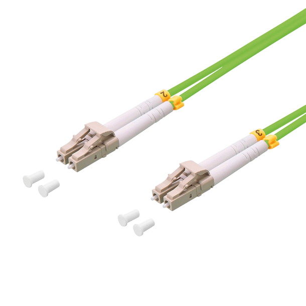 Fiber patch cord OM5 50/125µ Duplex LC-LC, 0.5m