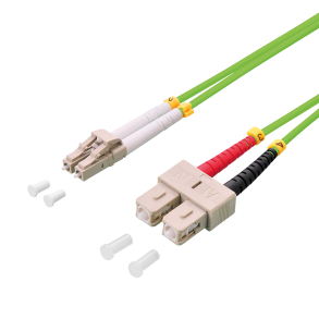Fiber patch cord OM5 50/125µ Duplex LC-SC, 3m