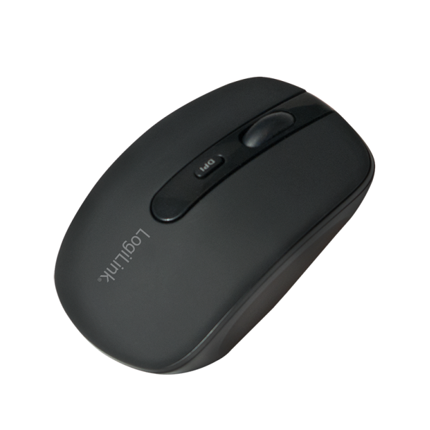 Optical bluetooth mouse, 1000/1600 dpi, black