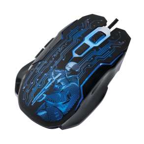 USB gaming mouse, 2400 dpi, black