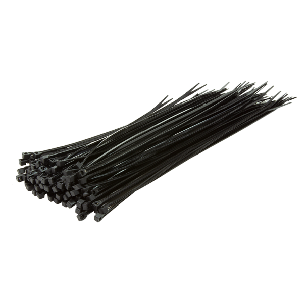 Cable ties 100 pcs, german industrial standard, length: 300