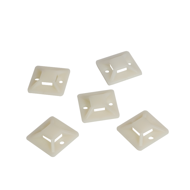 Cable tie mounts, self-adhesive, for cable ties: 8 x 1.9 mm