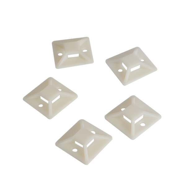 Cable tie mounts, self-adhesive, for cable ties: 11 x 2.9 mm