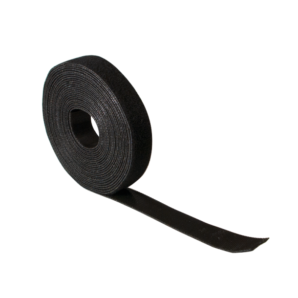 Cable strap, velcro tape, 10m, black