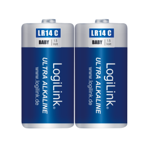 Ultra Power LR14 alkaline batteries, Baby, 1.5V, 2pcs