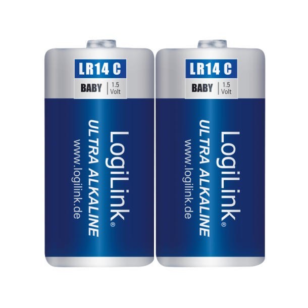 Ultra Power LR14 alkaline batteries, Baby, 1.5V, 2pcs