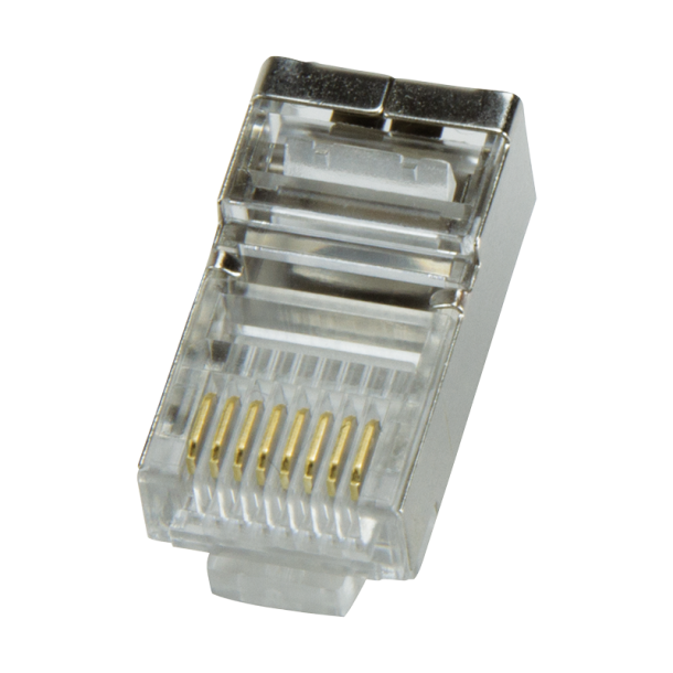 Modular plug Cat.5e shielded, 100 pcs