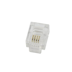 RJ11 modular plug, unshielded