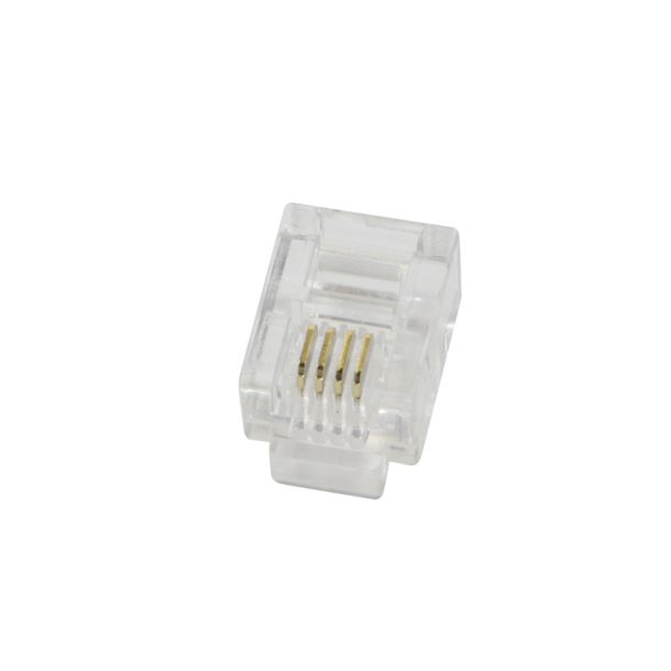 RJ11 modular plug, unshielded