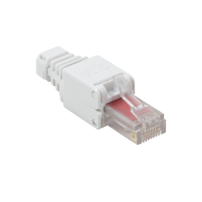 Network modular plug RJ45 UTP Cat.6, toolless type