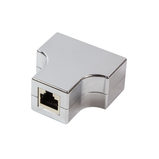 Modular T-adapter RJ45