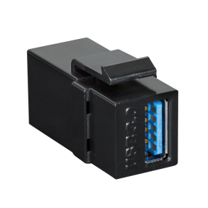 Keystone inline coupler USB-A 3.0 female > USB-A 3.0 female
