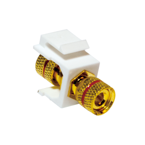 Keystone inline coupler binding post > threaded bushing - r