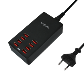 USB table charger, 8x USB ports, 44W