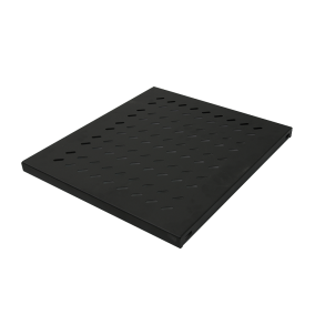 Fixed shelf for racks with a depth of 1200 mm, black