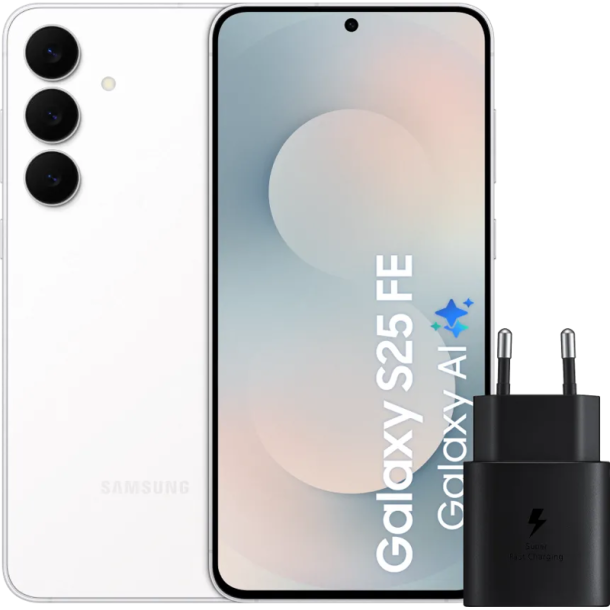 Samsung Galaxy S25 FE 256GB White
