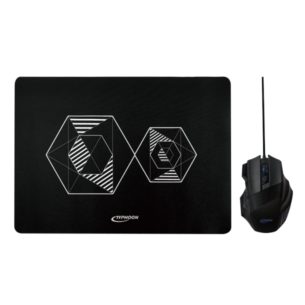 Gaming combo set (mouse and mousepad)