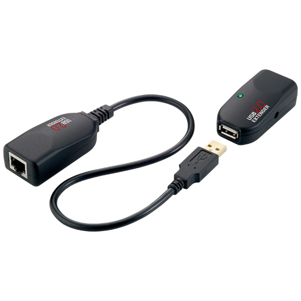 USB 2.0 Cat.5 extender, up to 50m