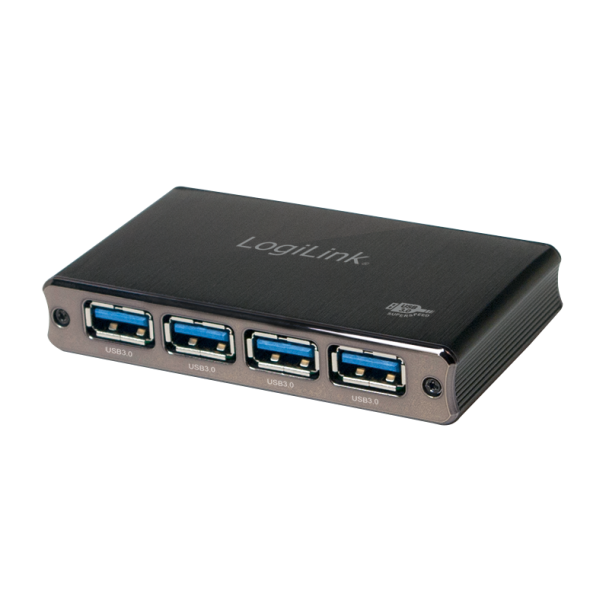 USB 3.0 hub 4-port, aluminum