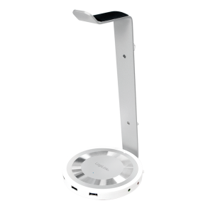 Aluminum headset stand, silver