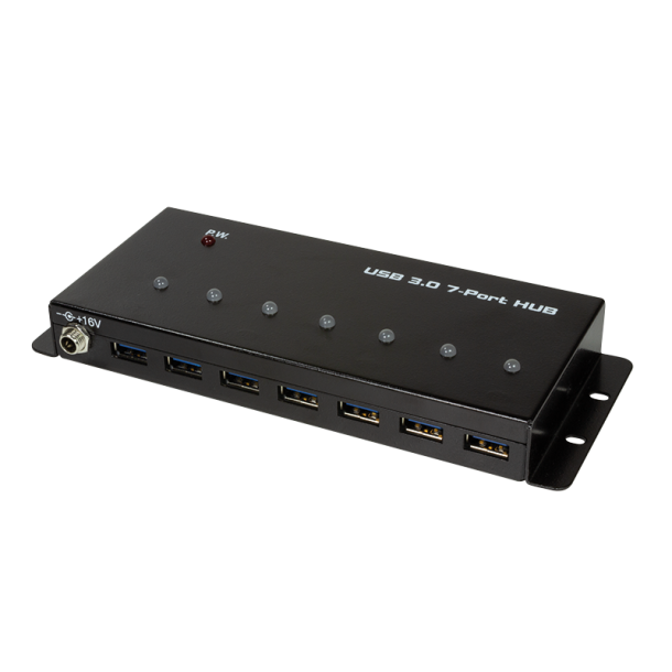 USB 3.0, 7-port, industrial level