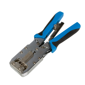 Professional tool for modular plugs RJ11 & RJ45 Cat.6