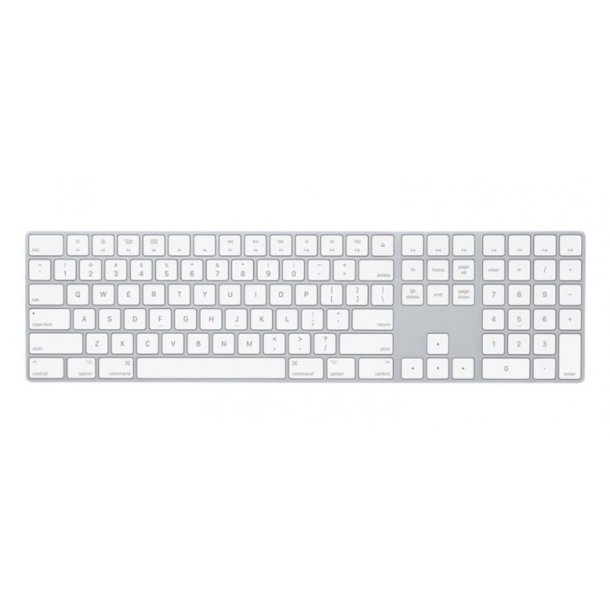 Apple Magic Keyboard with Numeric Keypad - Tastatur - Engelsk - Slv