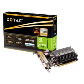 ZOTAC GeForce GT 730 ZONE Low Profile - 2GB GDDR3 RAM - Grafikkort