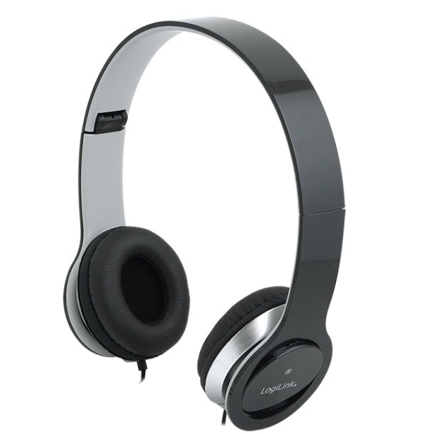 Stereo high quality headset, black