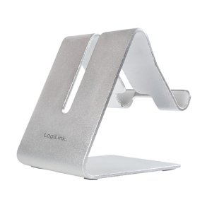Smartphone and tablet stand, aluminum