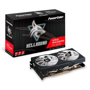 PowerColor Radeon RX 6600 Hellhound - 8GB GDDR6 RAM - Grafikkort
