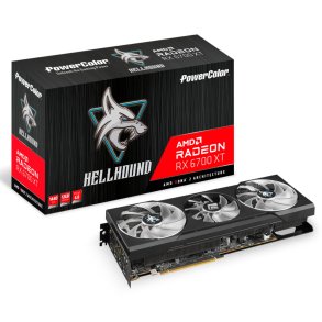 PowerColor Radeon RX 6700 XT Hellhound - 12GB GDDR6 RAM - Grafikkort