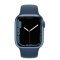 Apple Watch Series 7 GPS + Cellular 41mm Blue Aluminium Case with Abyss Blue Sport Band