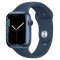 Apple Watch Series 7 GPS 41mm Blue Aluminium Case with Abyss Blue Sport Band