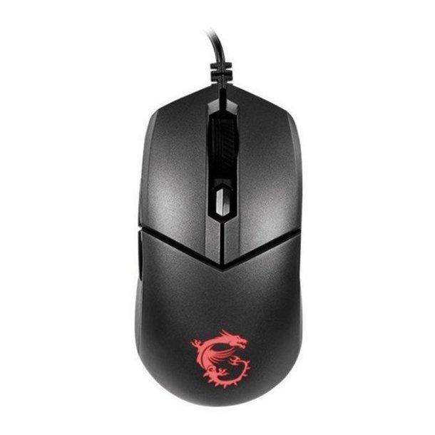 MSI Clutch GM11 Gaming - mouse - USB - Mus - Optisk - 6 knapper - Sort