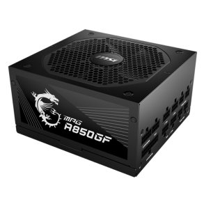 MSI MPG A850GF Strmforsyning - 850 Watt - 140 mm - 80 Plus Gold certified