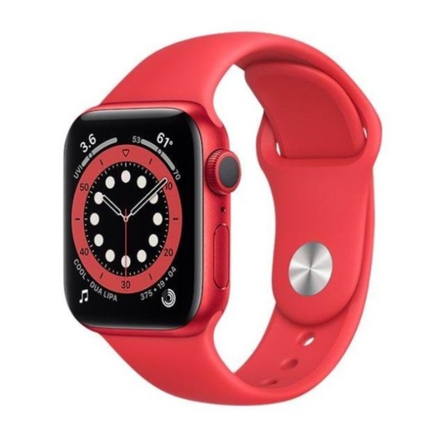 Apple Watch Series 6 GPS 40mm Red Aluminium case with Sport Band