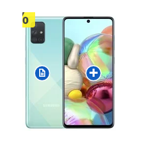 Samsung Galaxy A71 128GB - Prism Crush Blue