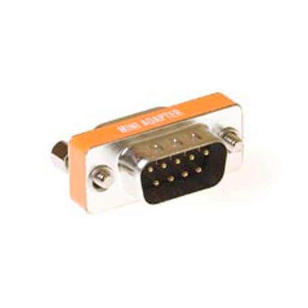 ACT D-sub Null Modem Adapter 9 pole Female to 9 pole Male