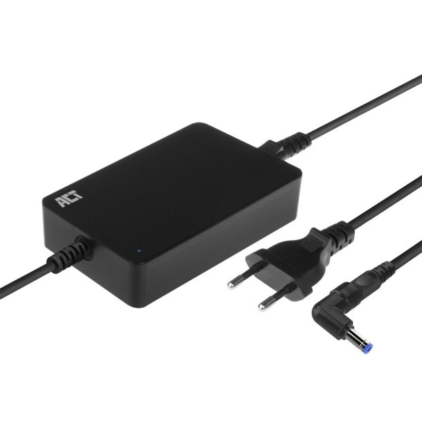 ACT Slim size laptop charger 90W (for laptops up to 17.3 inch)