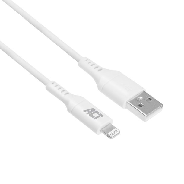 ACT USB LIGHTNING CABLE (MFI Certificeret) 1M