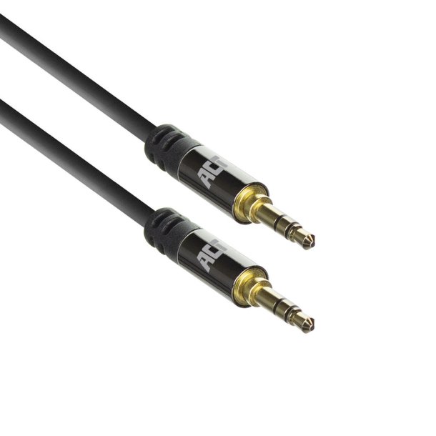 ACT 1.5 meters High Quality stereo audio connection cable 3.5 mm jack male - male, Zip Bag