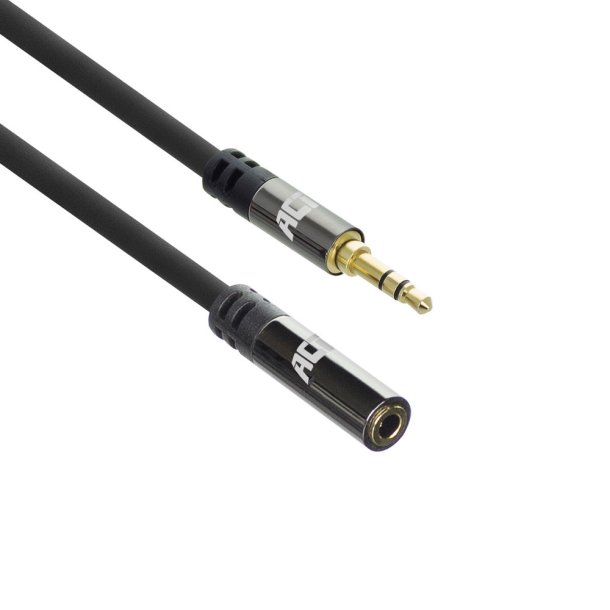 ACT 2 meters High Quality audio extension cable 3.5 mm stereo jack male - female