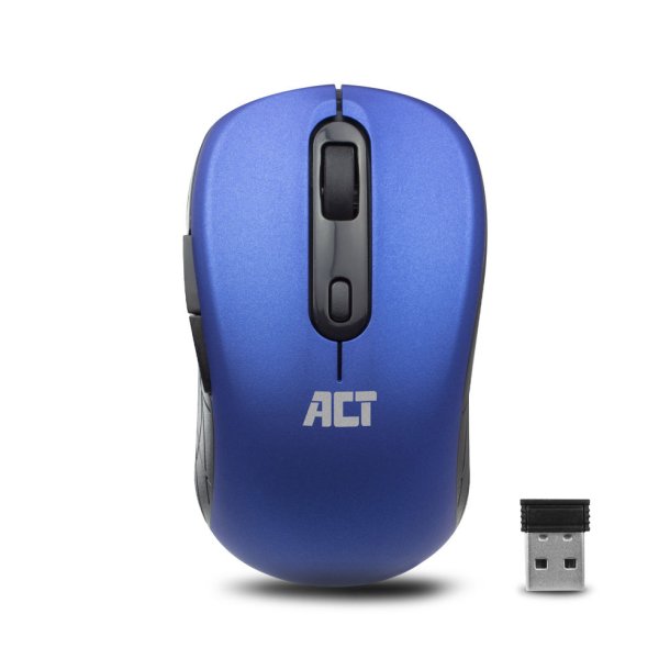 ACT WIRELESS MOUSE1000/1600DPI BLU