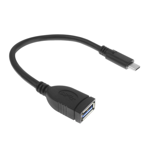 ACT USB 3.2 Gen2 OTG cable C male - A female 0.2 meters, Zip Bag