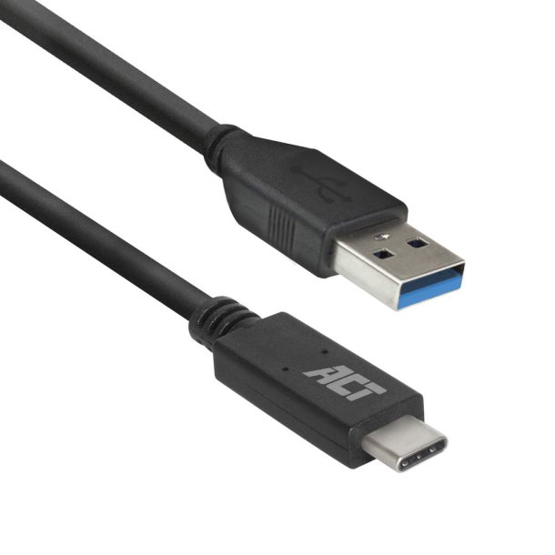 ACT USB 3.0 cable, USB-A to USB-C, 2 meters